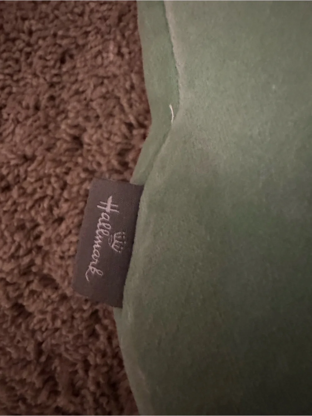 Hallmark x Bridgerton Green Carriage Shaped Decorative Pillow